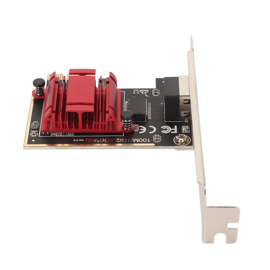 2.5G PCIe Network Adapter 10 100 1000 2500Mbps RJ45 Port RTL8125B Chip PCIe Network Card for Win