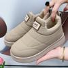 Snow boots women, winter velvet thickened waterproof, cold-proof and warm old Beijing cotton shoes soft-soled non-slip bread boots