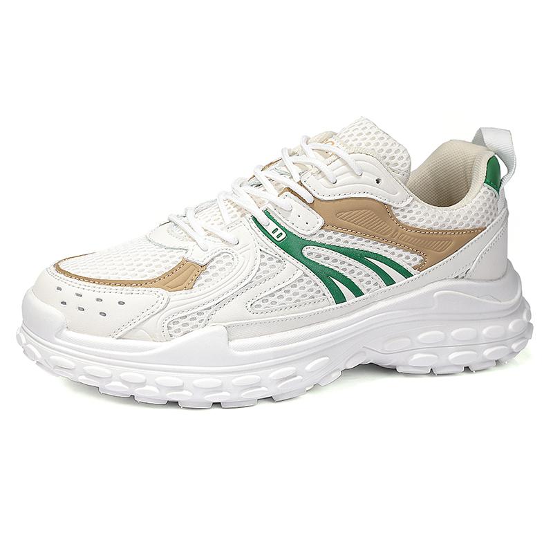 new fashion breathable daddy shoes men's thick soles increase fashion shoes men's European station tire sole running shoes