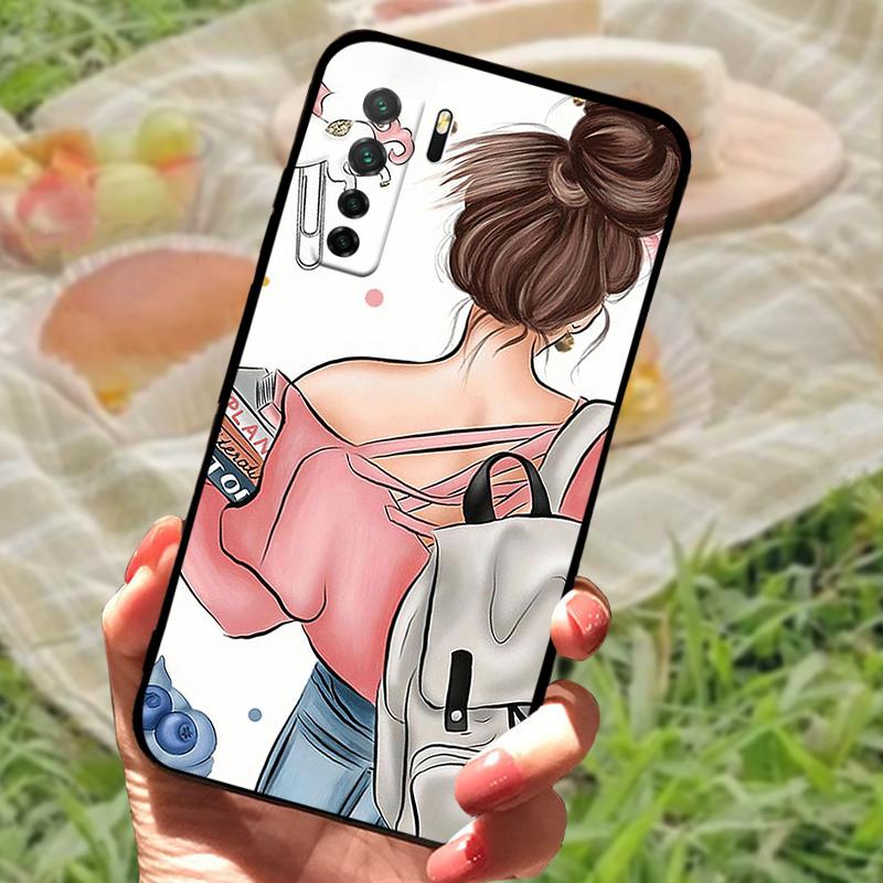 For Huawei Nova 7 SE Case P40 Lite 5G Back Cover Beautiful Fashion Phone Bumper Russia Version For Huawei Honor 30S Fundas Coque