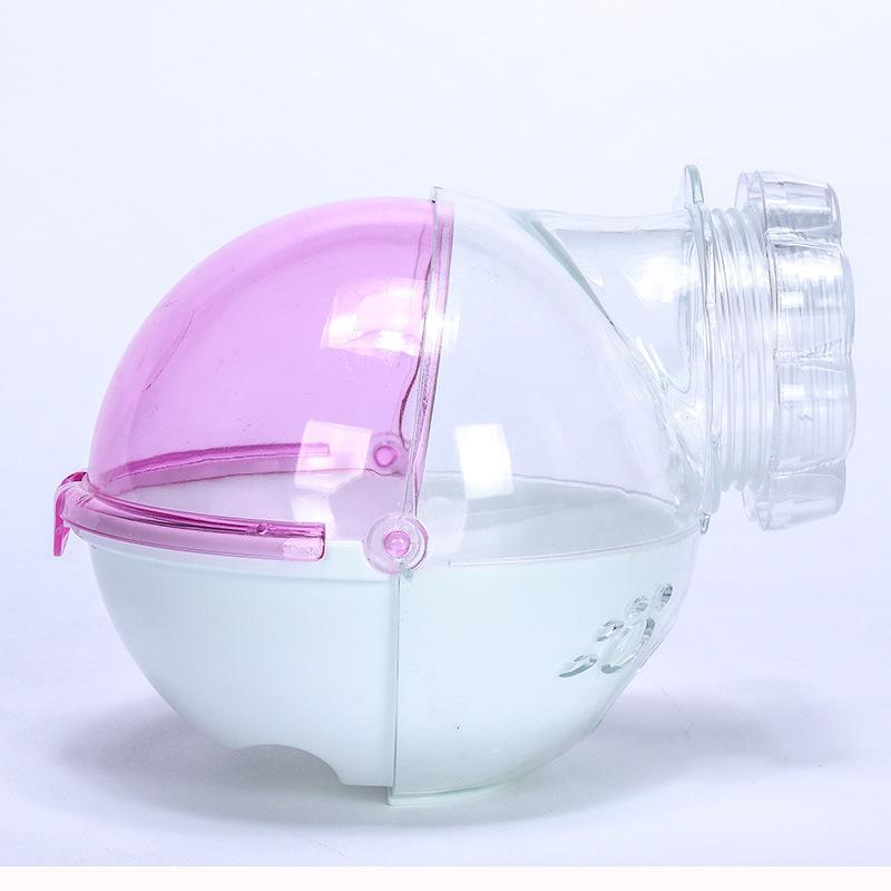 Small Animal External Bathroom Habitat Accessory Tunnel Connector for Hamsters Gerbils and Small Pets Compatible with Standard Cage Systems