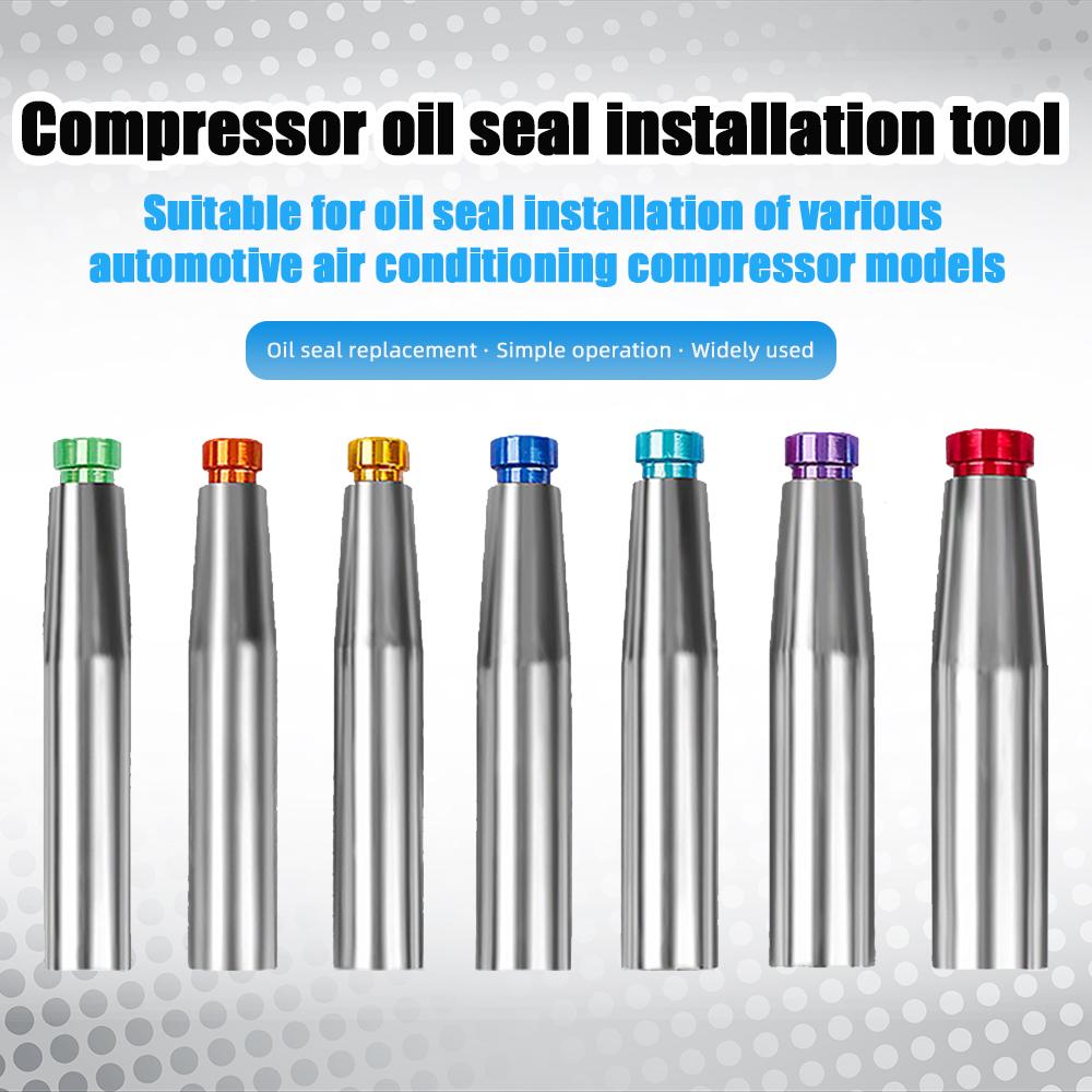 For Car Automotive A/C Air Conditioning Compressor Oil Seal/Shaft Seal Removal Installed Tool Kit