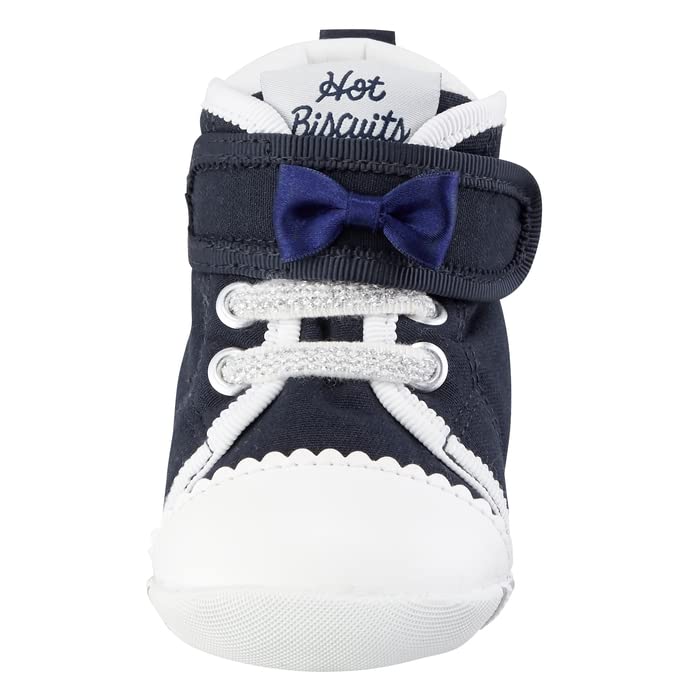 MIKIHOUSE HOT BISCUITS First Baby Size Navy Blue Shoes, 73-9301-575, 11.5cm,