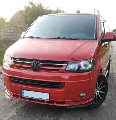 Fusta cu buza din față (ABS) pentru Volkswagen T5 2010-2015