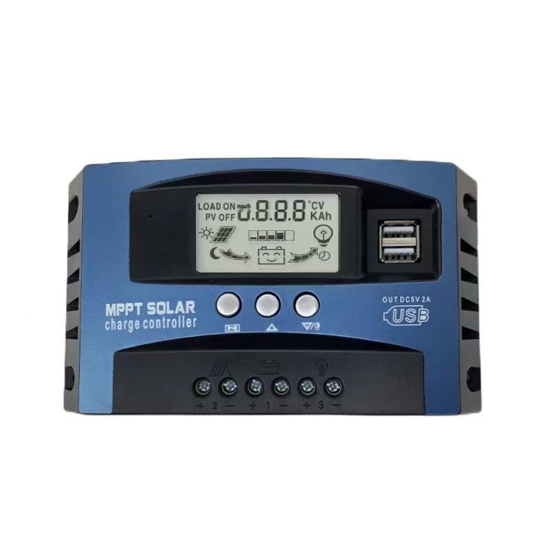 Cross-border Solar Controller: 12/24V Auto Identification MPPT for Photovoltaic Power Charging