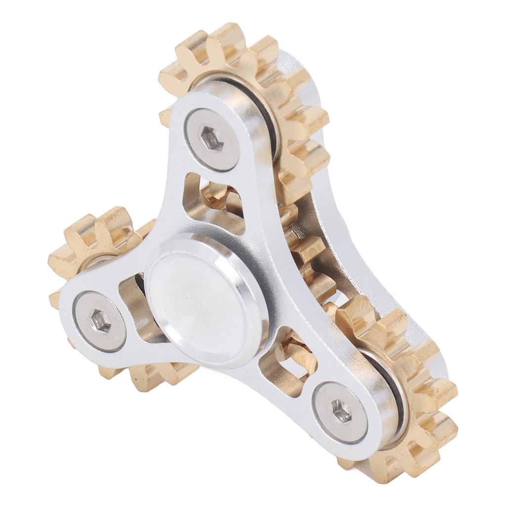 4 Gears   Bearing Toy Stress Reducer Anxiety Game Brass   Bearing Toy for Kids Adult