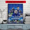 Chelsea Fc Personalized Text Diamond Painting Round Diamond Mosaic Rhinestones Diamond Embroidery Craft Kit Wall Decor Without Frame