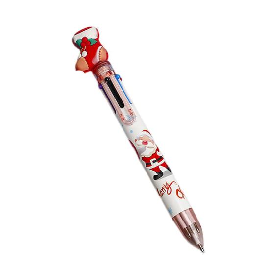 Długopis Wielofunkcyjny Prezent Artykuły piśmiennicze Kreskówka Święty Mikołaj Choinka Jeleń Kolorowy długopis dla dzieci