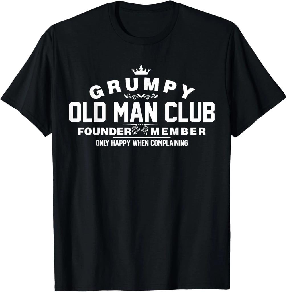 Grumpy Old Man Club T-Shirt T-Shirt T Gift Unisex T-Shirt