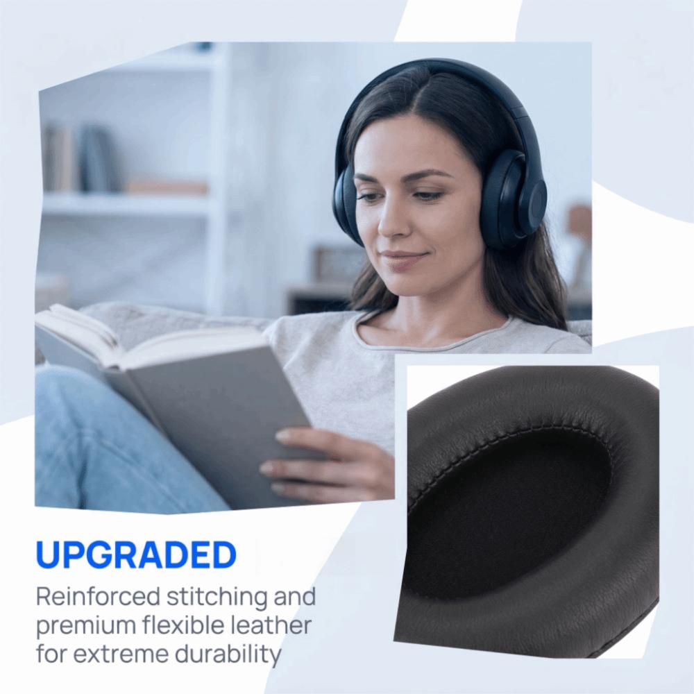 2PCS Soft Replacement Ear Cushions for TaoTronics TTBH060 Headphones Headphone Repair