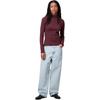 Carhartt WIP Fw25 W Brandon Pant Comfortable Simple Zipper Jeans Women bottoms I035892-01-A3