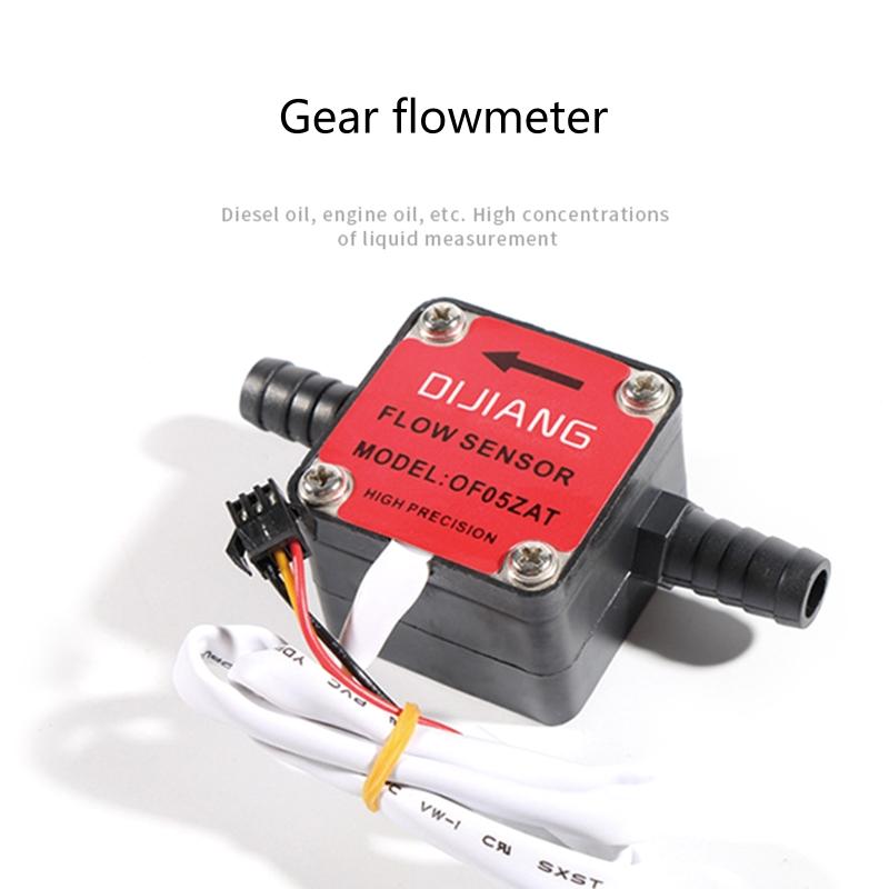 2 Standard G1/2/G3-/8 Thread Water Flow Hall Sensor Switch Flow Meter Flowmeter Counter Used for Diesel- Engine Oil