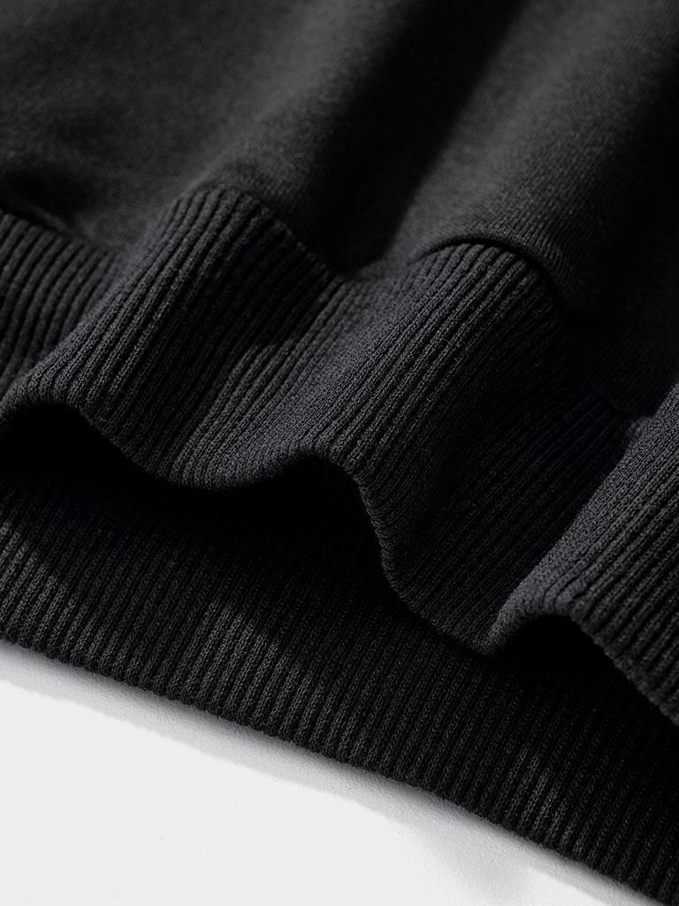 Euro-American Kids' Solid Color Long-Sleeve Autumn/Winter Sweatshirt – Customizable Basic Pullover