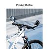 Walosphy HD Dual Bike Rearview Mirror 360° Rotatable Mountain Bike Side Mirror Ultralight Bike Handlebar End Mirror