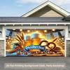 2D Door Banner 2D Flat Printing Background Cloth, Oktoberfest Party Backdrop DJH