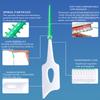 40 120 150 200 Pcs Silicone Interdental Brush Soft Tooth Cleaning Between Teeth Dental Brace Toothpick