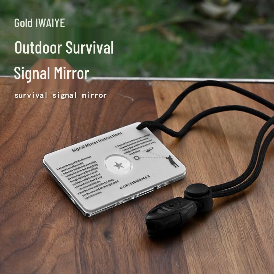 

Відкритий Морський Каяк Виживання Відбиваюче Сигнальне Дзеркало Інструмент