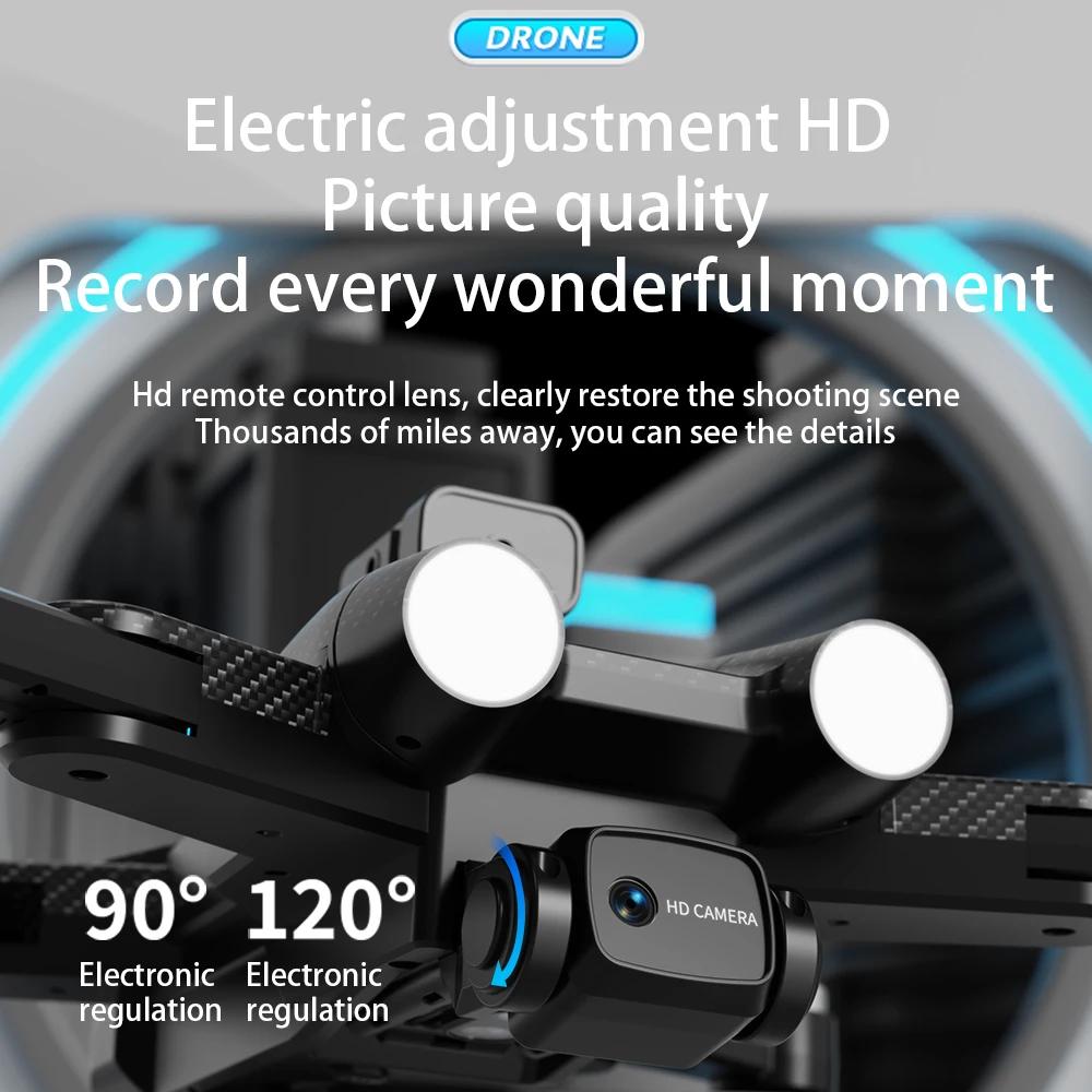 2024 New WIFI FPV Drone Wide Angle HD 4K 1080P Camera Altitude Holding RC Foldable Quadcopter Dron Helicopter Kids Toy G