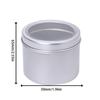 180ML Aluminium Empty Cosmetic Pot Jar Tin Container  Box Screw Lid Craft