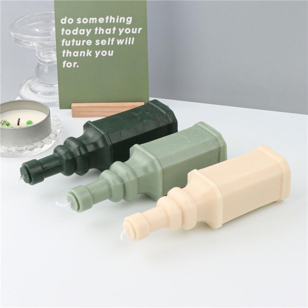 

Wine/perfume Bottle Sphere Silicone Candle Mold Geometric Soap Mold Decoration DIY