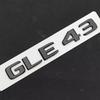 3D ABS Auto Heckklappen Emblem GLE 43 BITURBO 4MATIC Buchstaben Logo Abzeichen Aufkleber Für Mercedes Benz GLE43 AMG W167 W166 Zubehör JO7