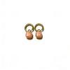 Spring French Retro Double-Sided Enamel Earrings - Versatile, Simple, and Stylish