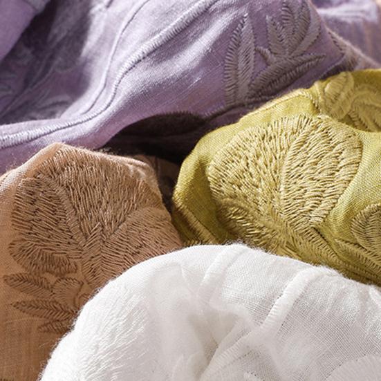 Dámská košile s výstřihem do O, polorukáv, halenka s volným střihem, jednobarevná výšivka, krajka, květinový vzor, ​​retro košile