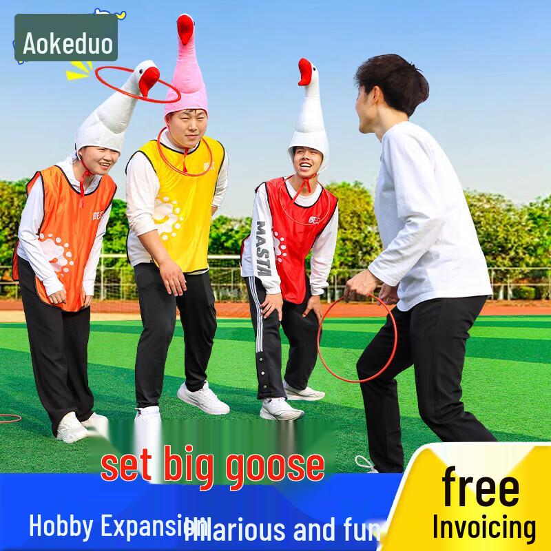 AOKEDU Giant Goose Ring Toss Game Set