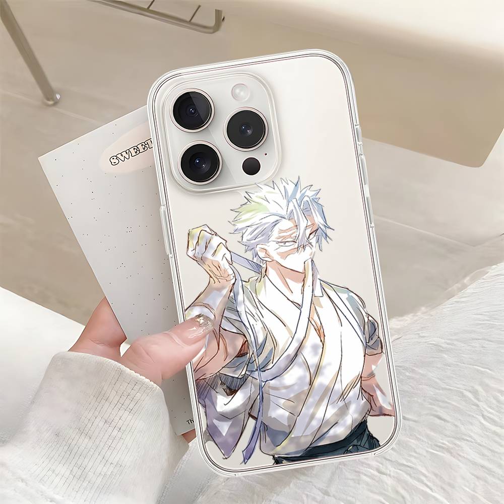 S-Shinas-zugawas S-Sanemi Phone Case For Iphone17 16 15 11 13 14 Pro Max 7 8 Plus X Xr Xs Max Se2020 12mini Transparent Cov