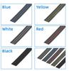 1/2M Car Pu Leather Trim Strip Multi Color DIY Braid Decor Line Strip Door Dashboard Sticker Universal Car Interior Accessories
