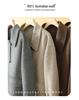 Women's Mid-Length Double-Sided Wool Coat, Petite & Plus Size, Autumn/Winter 2024 Collection