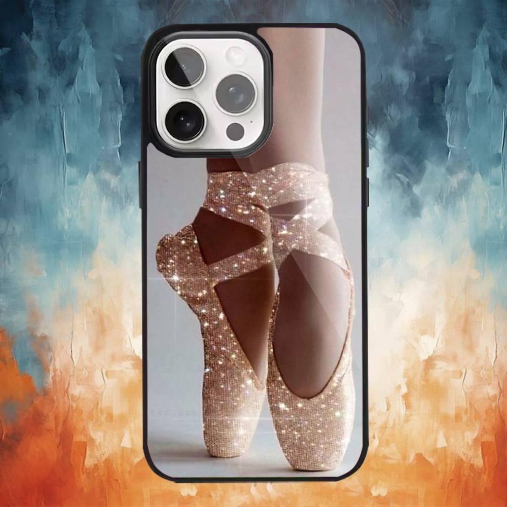 

Ballet Ballerina Dance Shoes Phone Case For iPhone 17 16 15 14 13 12 Pro Max Plus for Magsafe Mirror Wireless Magnetic Cover iPhone17