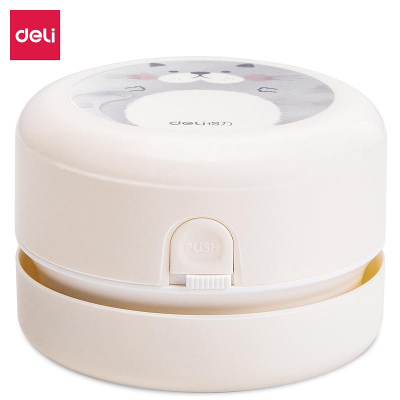 Deli Desktop Vacuum Cleaner for Eraser and Pencil Shavings, Keyboard Dust, and Student Desk Cleaning