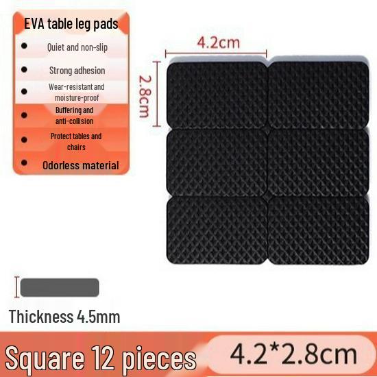 Anti-Slip & Noise-Reducing Furniture Leg Covers - Universal Fit for Chairs, Stools, Sofas, and Tables