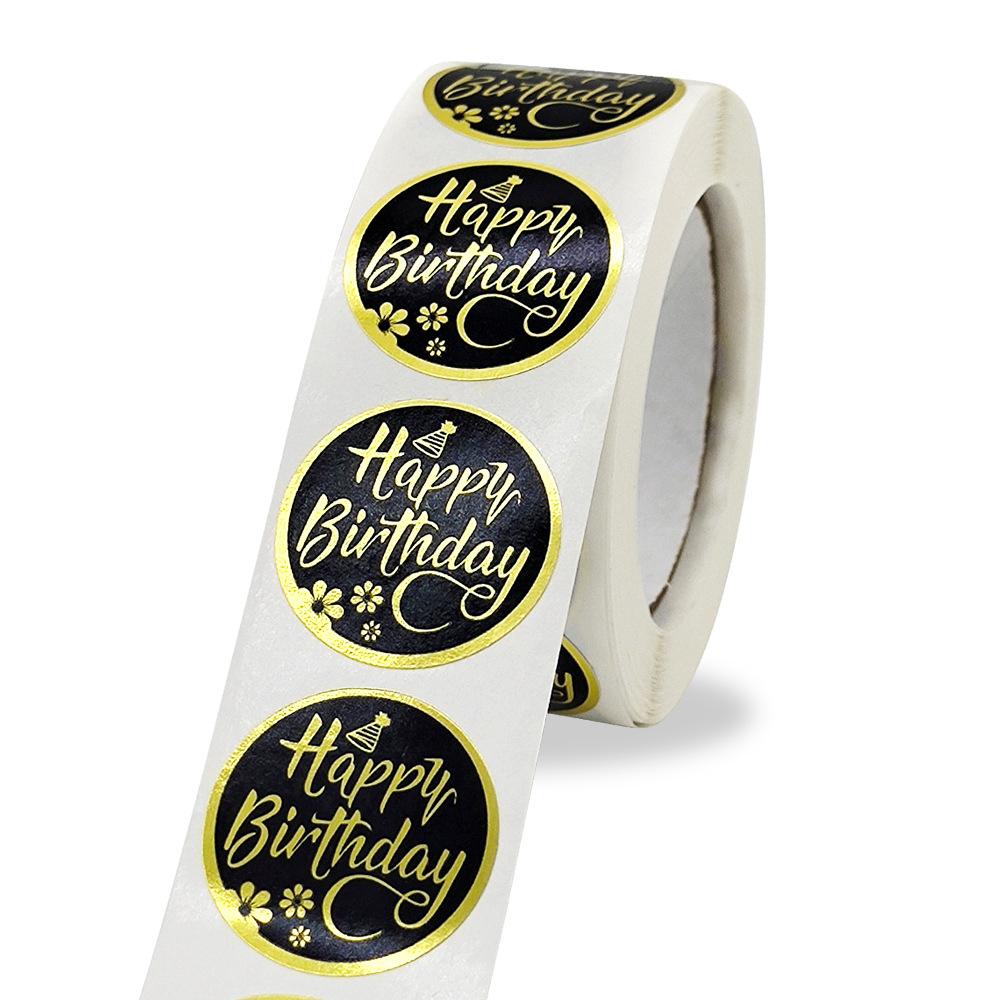 Custom Items Custom Label Sticker Happy Birthday Scrapbooking & Stamping X080