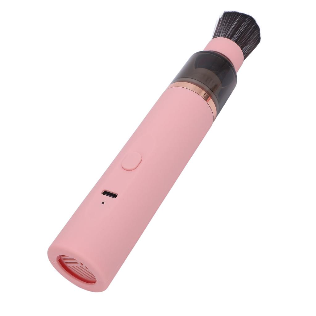 Handheld Nail Dust Collector with Soft Brush Head Efficient Dust Removal Powerful Suction Compact