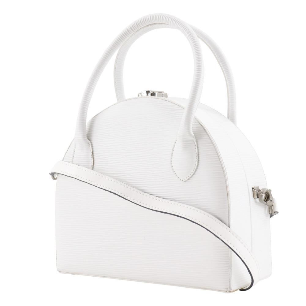 Fendi 2WAYShoulder Handbag Vintage White Calfskin Women Used