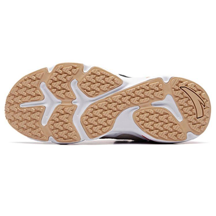 Anta Vintage Casual Low-Top Dad Shoes Women Sneakers Pink White 12928852R-1