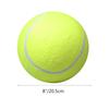 205cm Pet Dog Toy Tennis Ball Pet Training Toys Inflatable Oversize Giant Rubber Tennis Chew Balls for Large Pet Puppies Fun