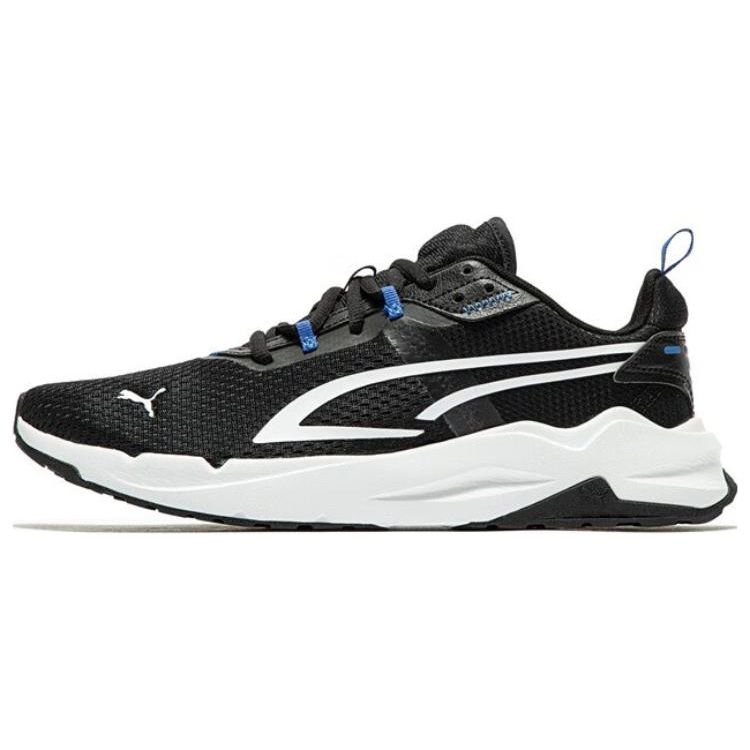 Puma Stride Fabric Synthetic Leather Comfortable Sports Shock Absorbing Durable Low Top Lifestyle Casual Shoes Unisex Casual Shoes 389422-01