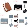 Pu Material Womens Wallet With Letter Print Design And Zipper For Daily Use