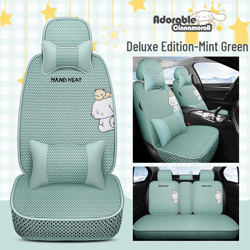BYD Seat Cushion: Ice Silk Cover for Song, F6, F3R, L3, Qin, Tang 2nd Gen DM, Yuan Pro, Han, and Su Rui Models