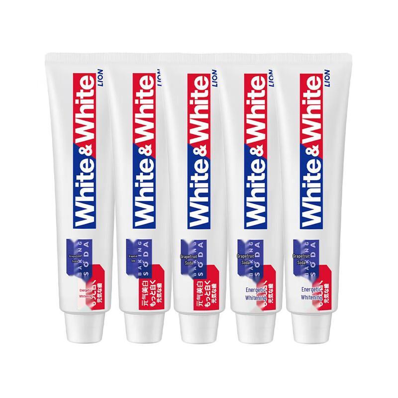 

Lion Grapefruit Baking Soda Whitening Toothpaste (5-Pack)