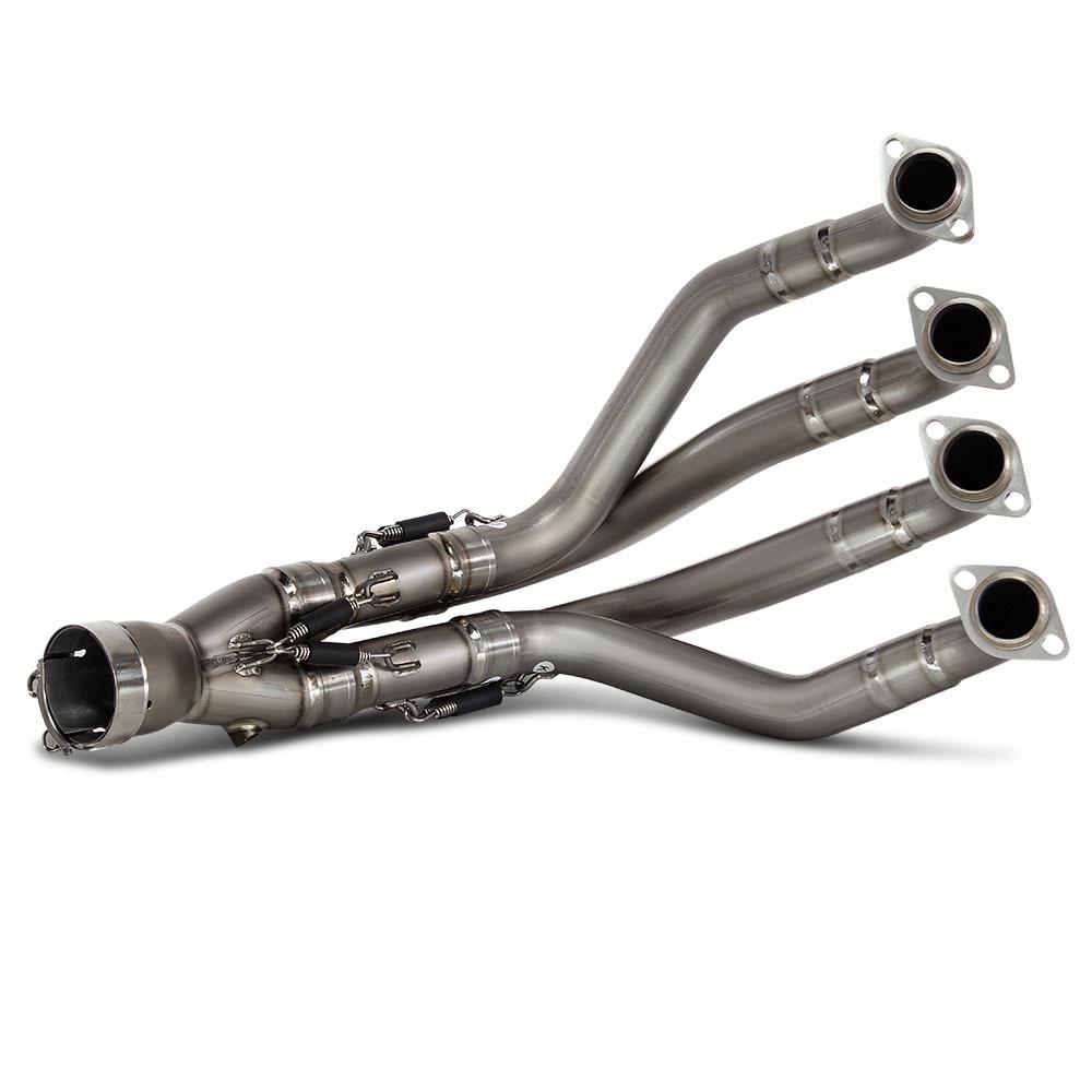 Kawasaki ZX6R Titanium Front Exhaust Pipe for 2021-2025 Models