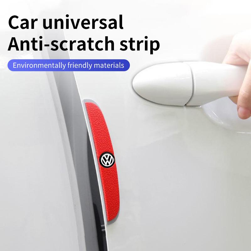 2026 Hett för Volkswagen VW 4PCS bildörrkantskyddsskydd klistermärkesremsa för Volkswagen VW Scirocco Jetta Beetle Golf Passat
