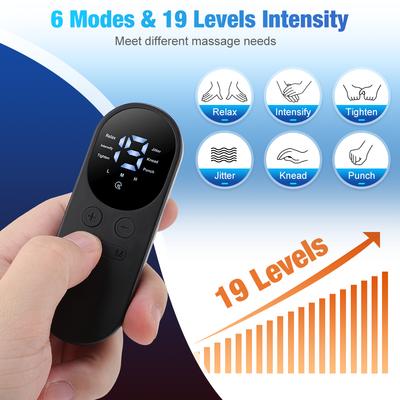 Electric Neck Massager 6 Modes Wireless Heating EMS Muscle Massage Stimulator Back Cervical Leg Body Patches Pain Joints Device