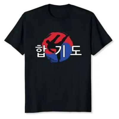 Hapkido Korejský Styl Tréninkové Bojové Umění Tričko
