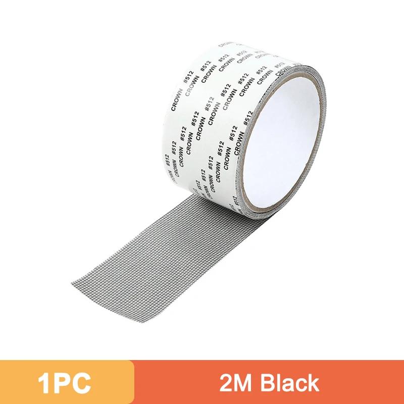 Window Screen Mosquito Net Repair Tape Self-adhesive Covering Wire Mesh Tape Seal for Window Door Tears Holes Patch Repair