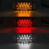 High Visibility 16 LED Truck Side Lights Durable Waterproof Side Light Rapid Flashing for Clear Directional Signals