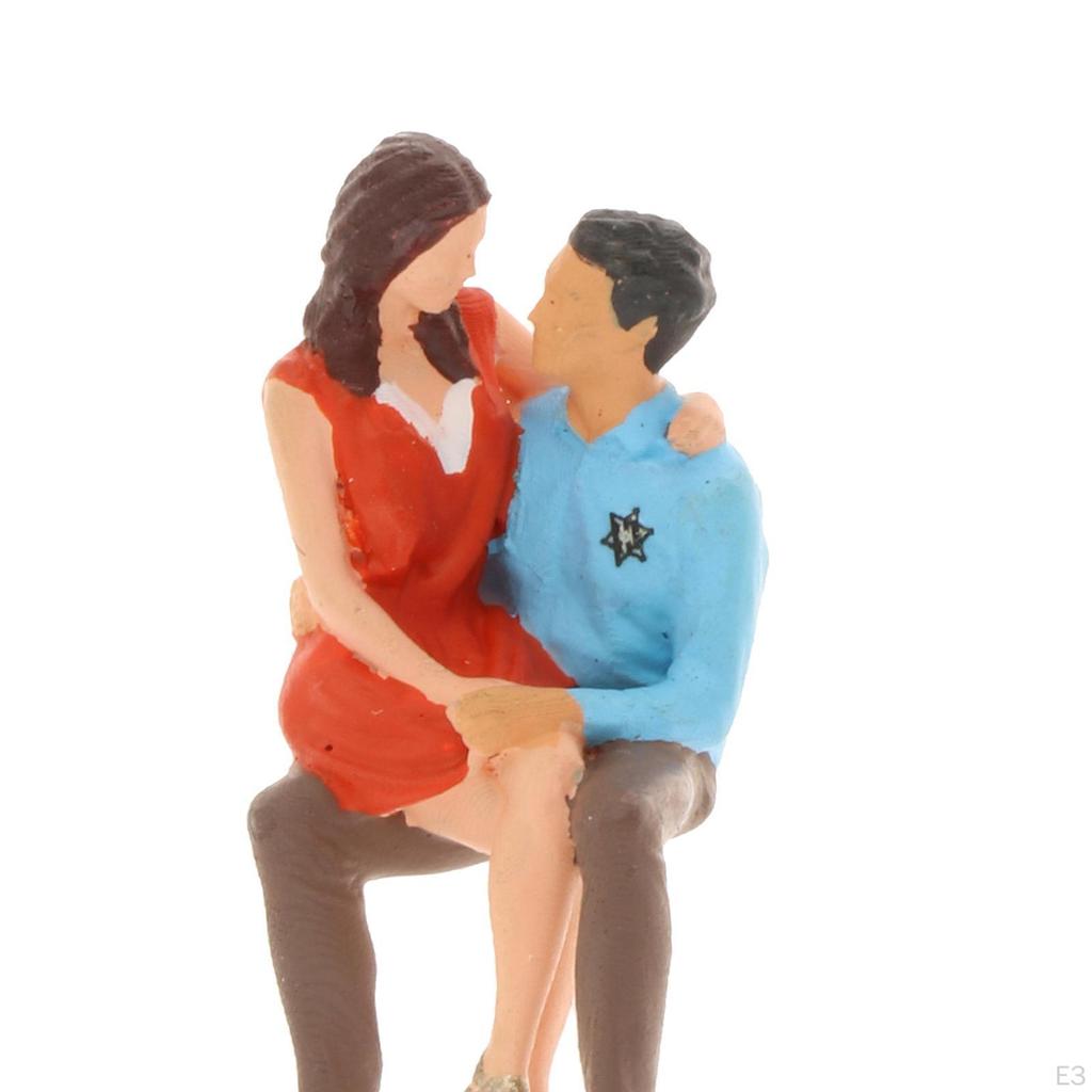 1:64th Figures Miniature Figurines Character Sand Table Decor